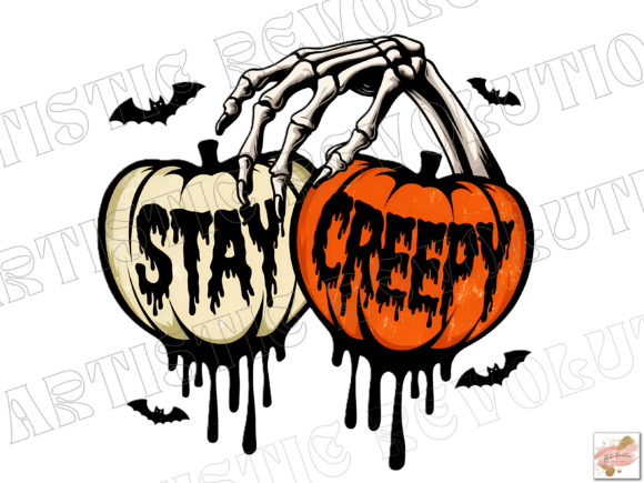 Download Halloween Pumpkins Stay Creepy Png - Creepy png Collection