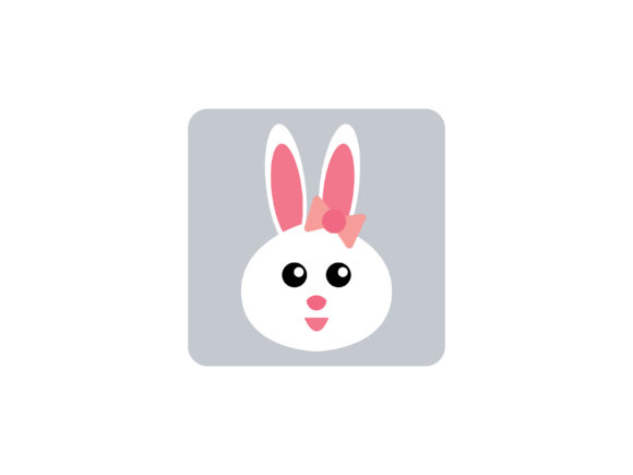 Download Illustration Easter Pink Rabbit Icon - Rabbit icon Collection