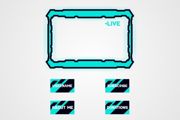 Download Streaming Overlay Frame - Overlay Collection